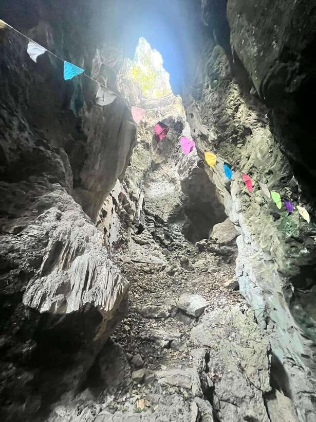 Half-day swing bridge, bamboo train, batcave & Killing cave - Monkeys, views, and sunset on the summit