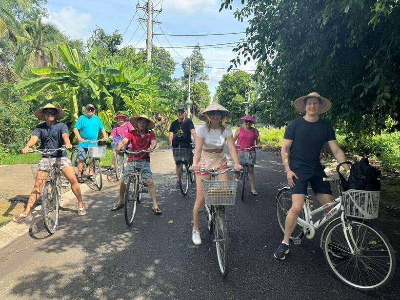 Ho Chi Minh City: 2-Day Bike & Kayak Mekong Delta Tour - Cooking spring rolls and eating a generous lunch