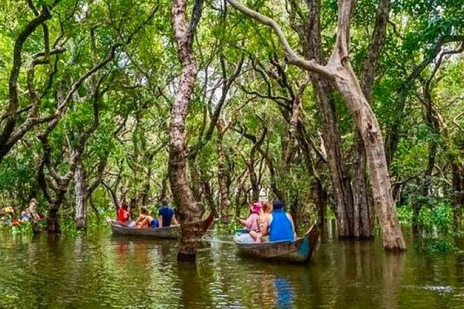 Kompong Phluk Floating village & Mangrove forest cruise - Tonlé Sap, a lake that changes shape