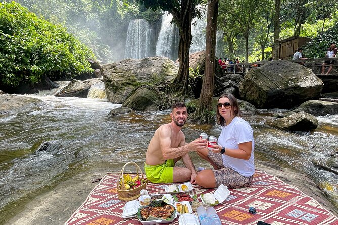 Kulen Mountain Waterfall Tour with Picnic Lunch from Siem Reap - A village stop for palm sugar and local food
