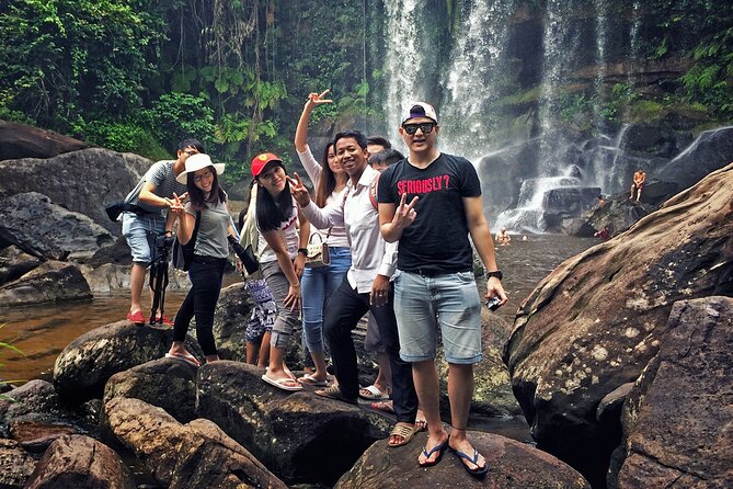 Kulen Mountain with Beng Mealea and Tonle Sap Small Group Tour - Phnom Kulen Waterfall and the picnic lunch