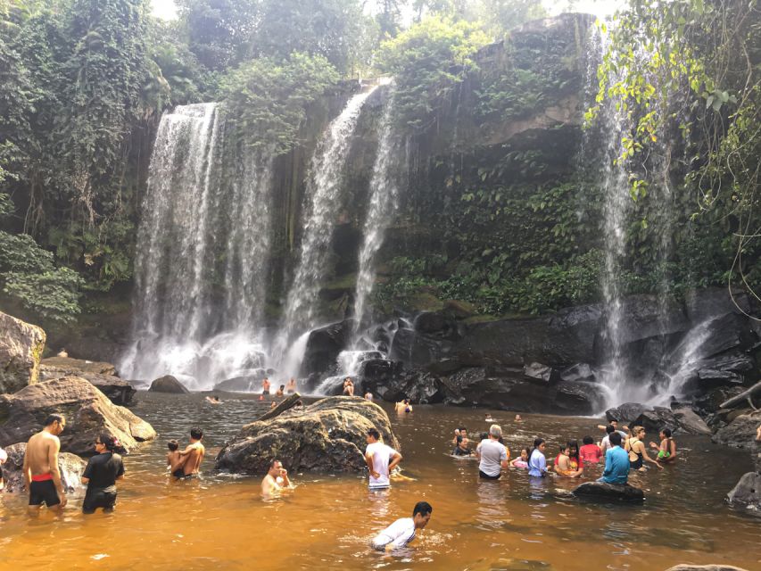 Kulen Waterfall Park with Small Groups & Guide tour - Leper King Temple and the ancient route