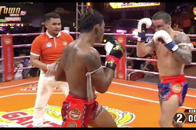 Kun Khmer Traditional Kick Boxing - The 5:15 pm Hotel Pickup