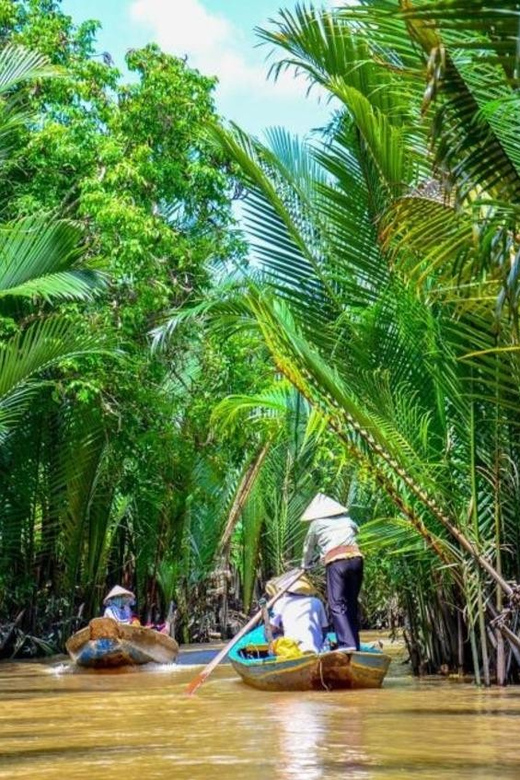 Mekong Delta Full Day Tour | From Ho Chi Minh, Vietnam - The Thoi Son canal by hand-rowed sampan