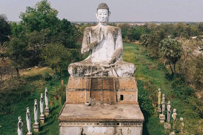 Morning Tour,Ak Phnom temple,Rice wine,Rice Paper, killing Field - Wat Samrong Khong and the difficult side of the day
