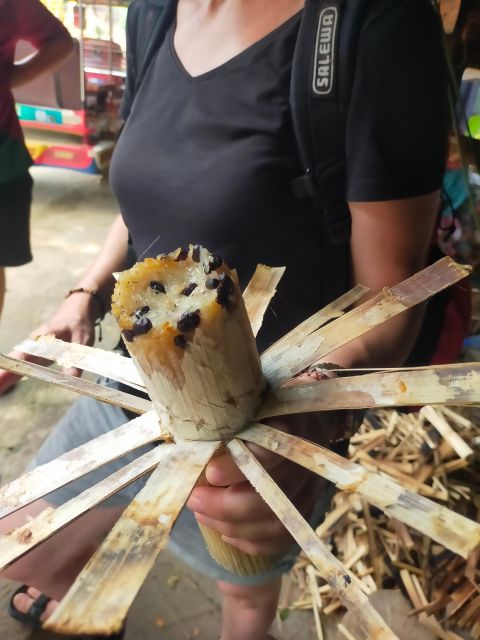 Morning Tuk tuk: City, Handicrafts, Killing field, Temples - Bamboo sticky rice cooked in bamboo