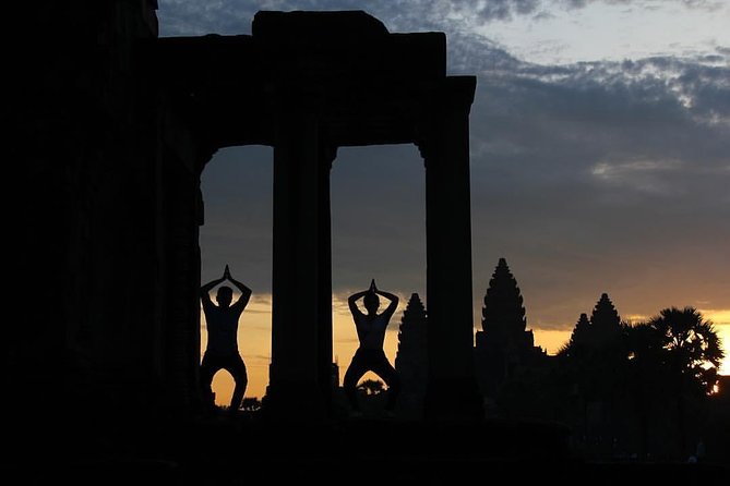 One Day tour with sunrise in car with A/C or Van & Guide. - Angkor Wat, the morning centerpiece