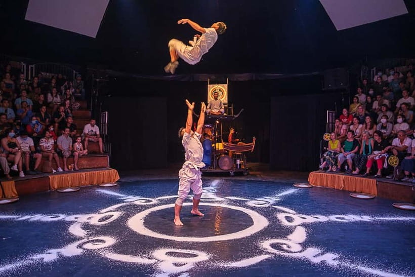 Phare: The Cambodian Circus Show with Pick up & Drop off - Who will enjoy this evening most?