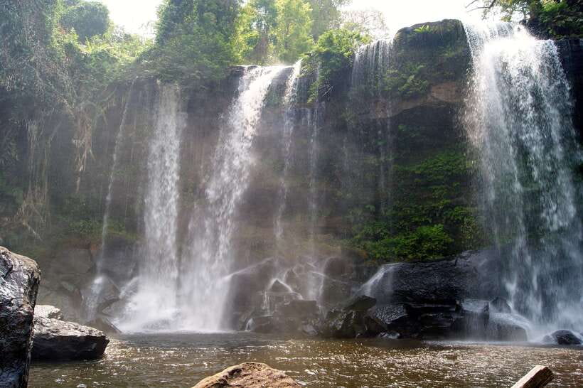 Phnom Kulen National Park Admission Ticket - The 1,000 Lingas River and its carved riverbed