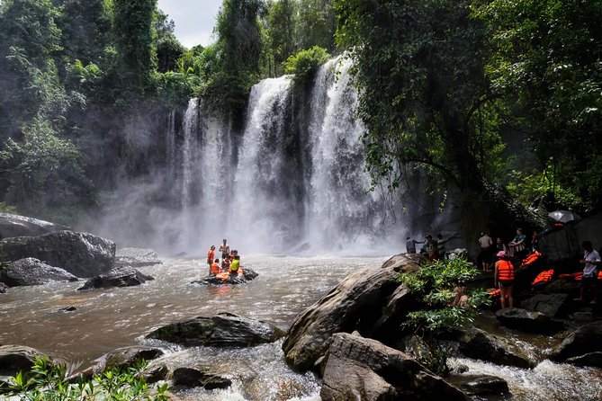 Phnom Kulen Waterfall National Park from Siem Reap - Phnom Kulen Waterfall: the payoff for the walk