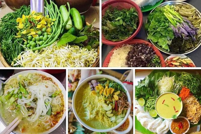 Phnom Penh Authentic Evening Food Tour 100% By Local - Samdach Pan Avenue adds curry and banana flower salad