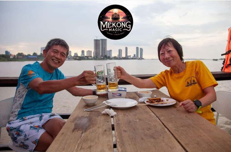 Phnom Penh: Sunset Cruise with Unlimited Beers & BBQ Buffet - BBQ, free-flow drinks, and what the $9 buys
