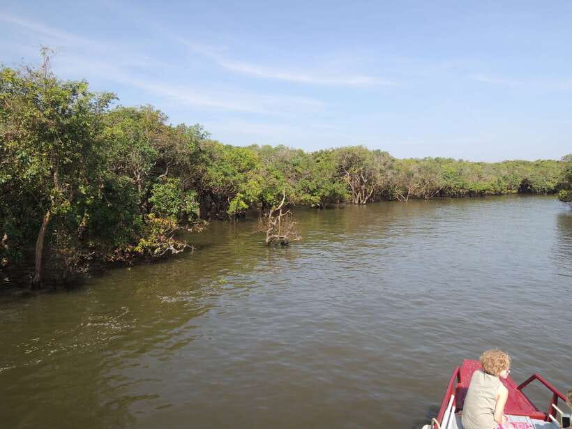 Phnom Penh to Siem Reap cruise/land tour (one way) - Floating homes, stilt houses, and Cham river life