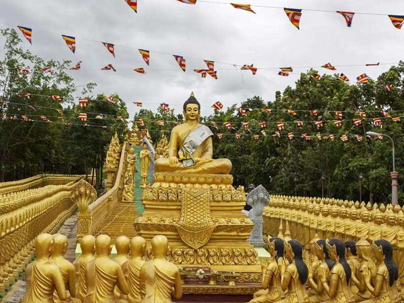 Phnom Tamao Wildlife Center & Buddha Kiri Cambodia Day Tour - Ta Prohm Tonle Bati and the older stones