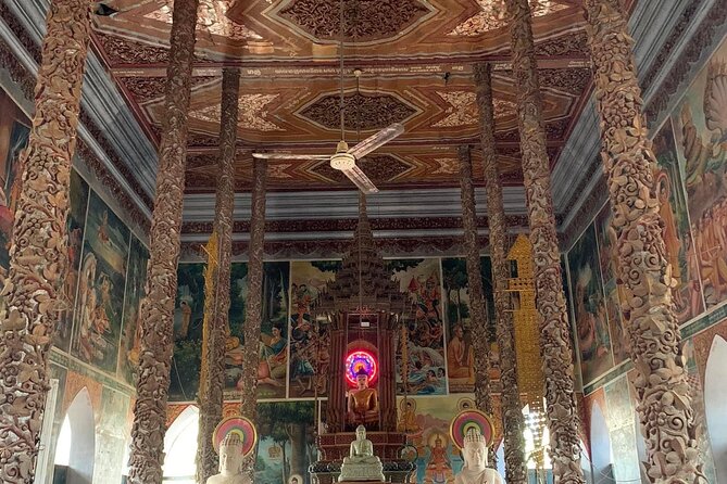 Private Full Day Tuk Tuk Tour in Battambang - Fish paste, rice paper, and spring rolls