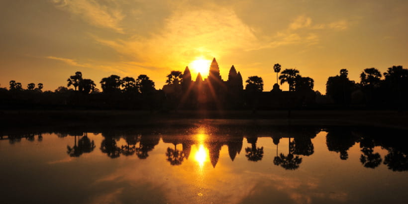 Private Sunrise Angkor Wat Tour - Bayon and the famous stone faces
