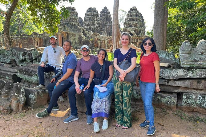 Private Temples and Lake Explorer - Angkor Thom brings stone guardians and Bayon faces
