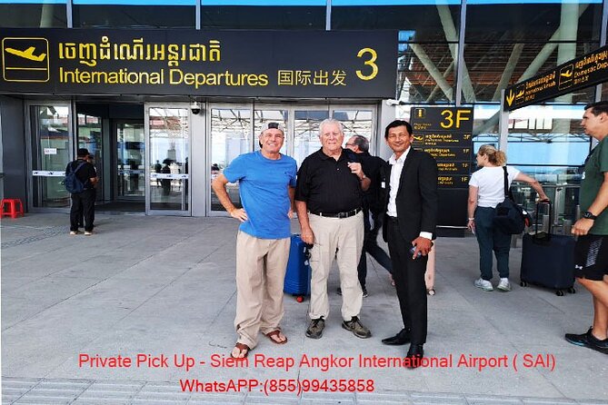 Private Transfer: Siem Reap Angkor Internation Airport to Hotel - Key points to know before you book