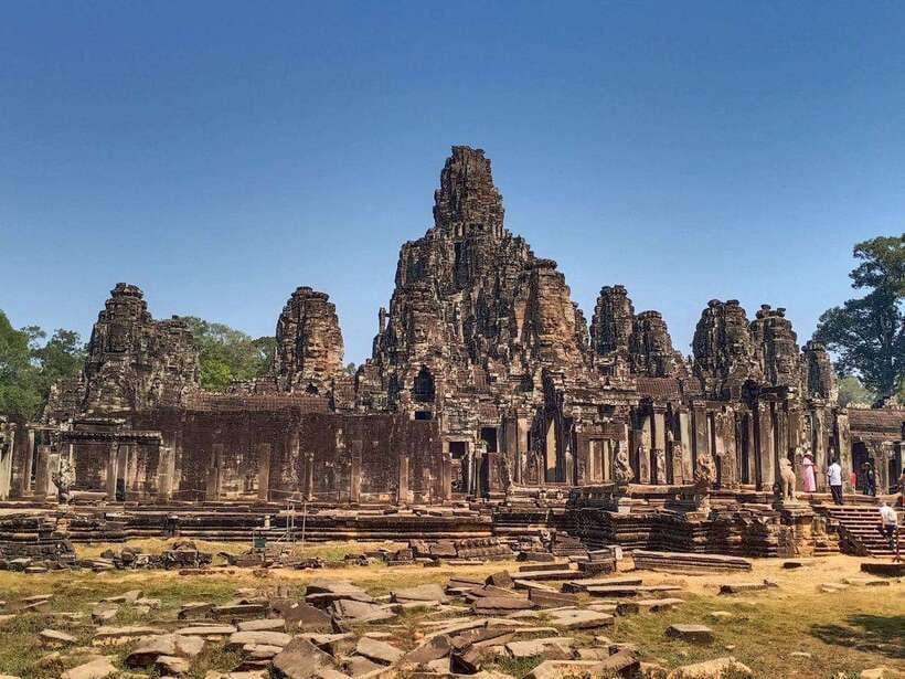 Sharing Trip to Angkor Temple with sunset - Ta Prohm and the roots over the stones