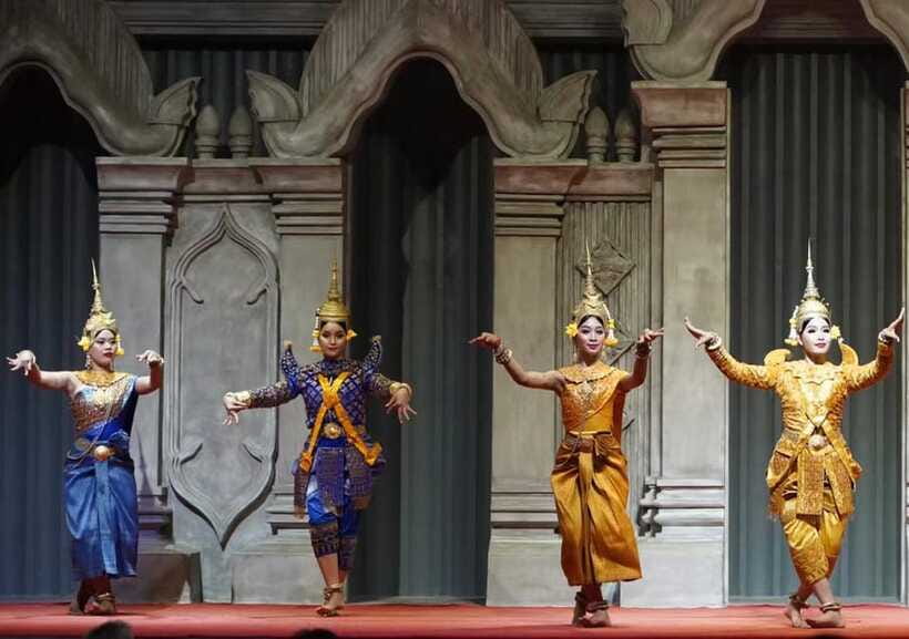 Siem Reap: Amazon Angkor Buffet Traditional Fairy Dance Show - Booking, cancellation, and access
