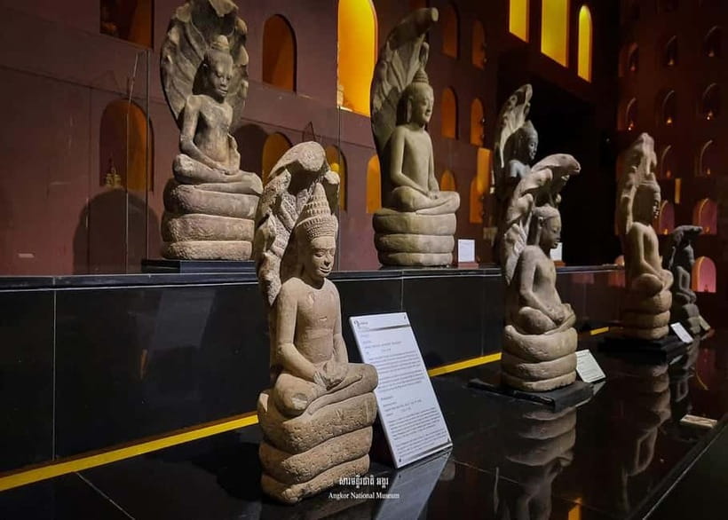 Siem Reap: Angkor National Museum Admission Ticket - Galleries 2 through 4: Study Khmer sculpture and religious images