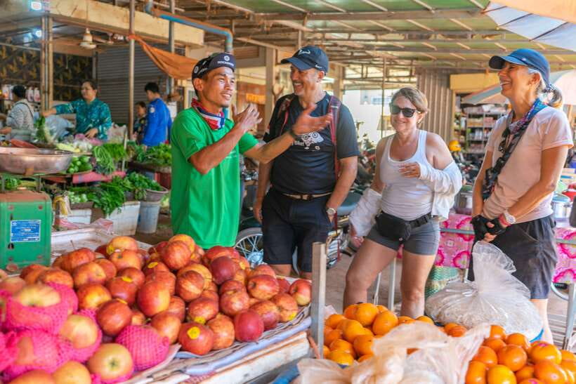 Siem Reap: Angkor Sunrise 2 Days Guided Bike Tour - Day two through fields, farms, and villages