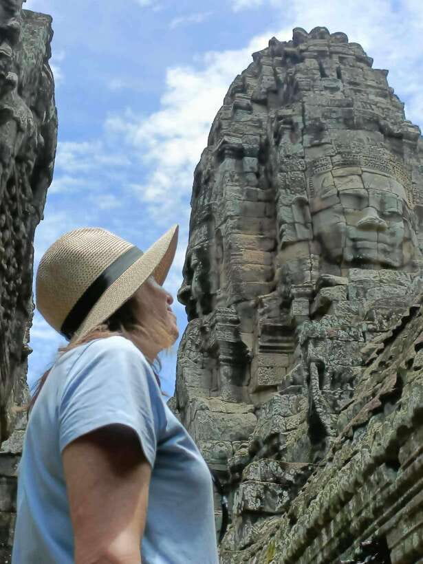 Siem Reap: Angkor Wat Private Tuk-Tuk Tour - Bayon and the many calm stone faces
