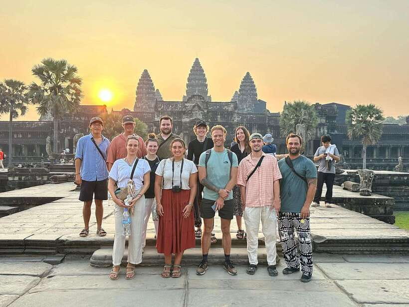 Siem Reap: Angkor Wat: Small-Group Sunrise or Sunset Tour - Angkor Thom and Bayon bring the Khmer kings into view
