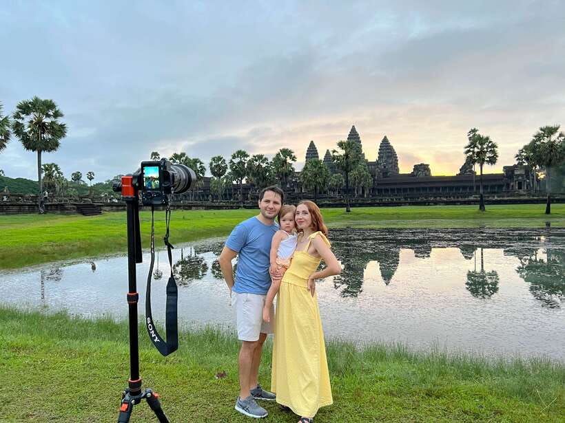 Siem Reap: Angkor Wat Sunrise Tour via Tuk Tuk & Breakfast - Ta Nei for a quieter temple stop