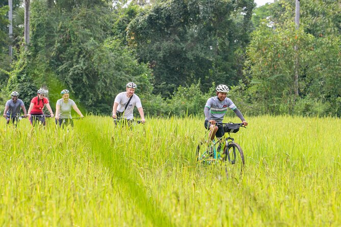 Siem Reap Countryside Bike Tour / E-Bike or Tuk Tuk - Leaving Siem Reap at 7:20 am