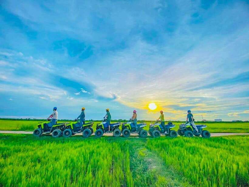 Siem Reap: Countryside Khmer village Tour by Quad Bike & ATV - The farm stops show a quieter side of Cambodia