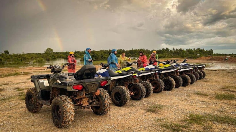 Siem Reap: Countryside Khmer village Tour by Quad Bike & ATV - Buddhist temples along the route