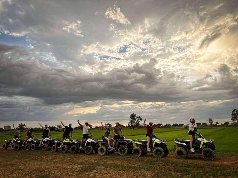 Siem Reap: Countryside Khmer village Tour by Quad Bike & ATV - The crocodile farm is the oddest stop