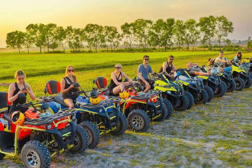 Siem Reap: Countryside Khmer village Tour by Quad Bike & ATV - How much actual riding do you get?