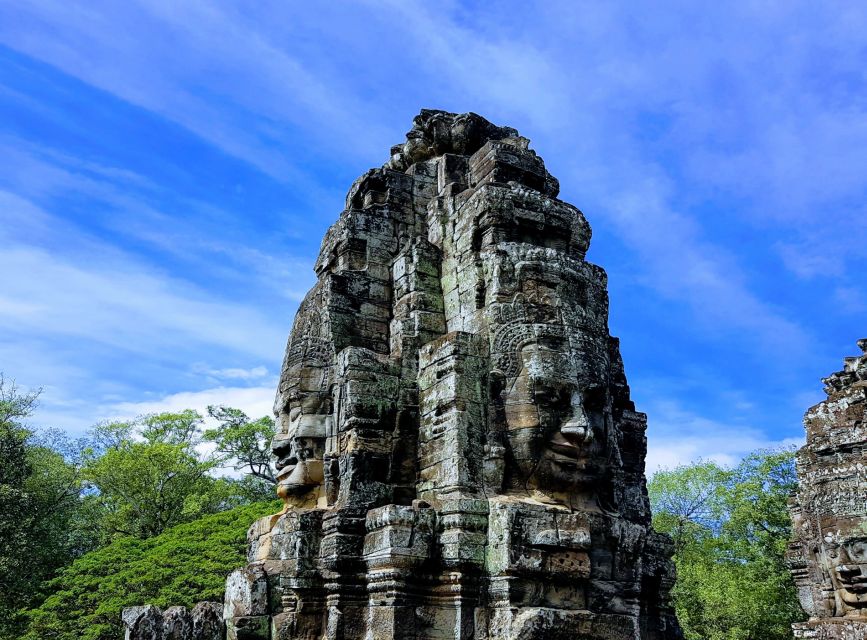 Siem Reap - Discover Angkor Wat by Jeep - Angkor Thom and Bayon’s stone faces