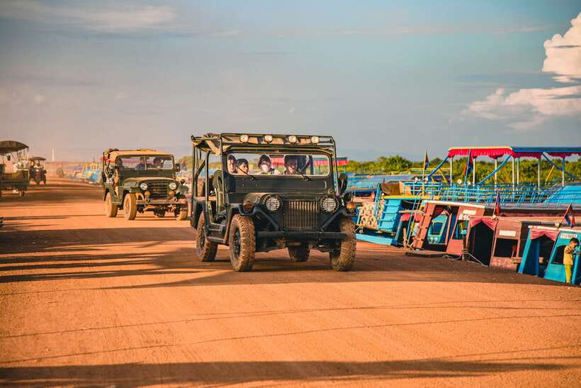 Siem Reap Floating Village Sunset Jeep Tour or SUV Car - Key points to know before you book
