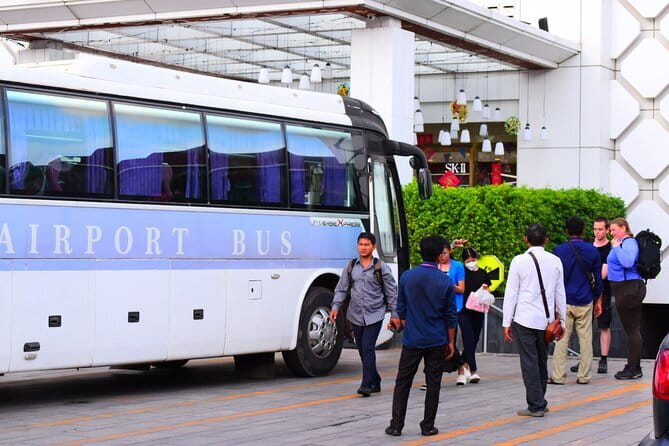 Siem Reap International Airport Shared Shuttle Bus Transfer - Scheduling is the main tradeoff