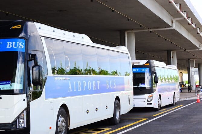 Siem Reap International Airport Shared Shuttle Bus Transfer - Finding the city bus station on 7 Makara Road
