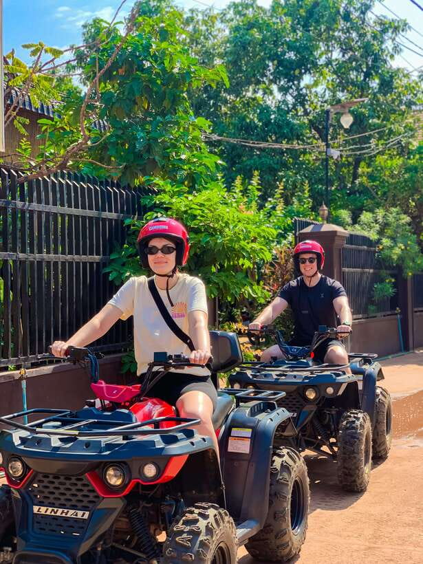 Siem Reap: Khmer Village and Fish Farm ATV Tour - Leaving Siem Reap for the village roads
