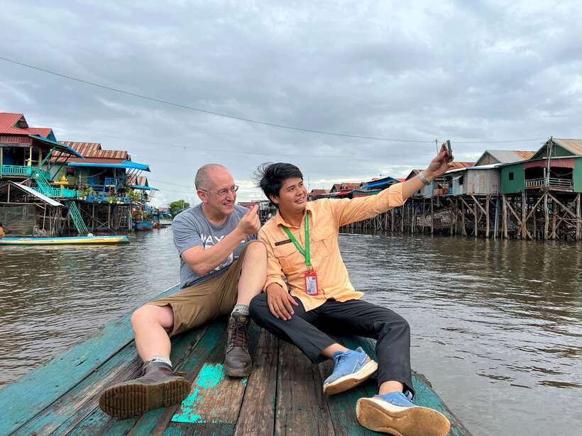 Siem Reap: Kulen Mountain, Beng Mealea and Tonle Sap Tour - Phnom Kulen’s Buddha, cliff, and ancient carvings