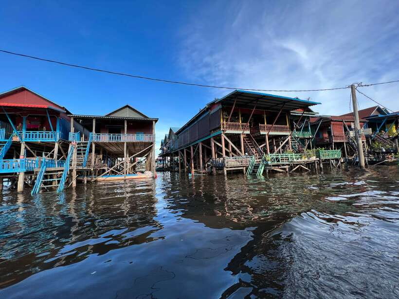 Siem Reap: Kulen Mountain, Beng Mealea and Tonle Sap Tour - Kampong Phluk and life above Tonle Sap
