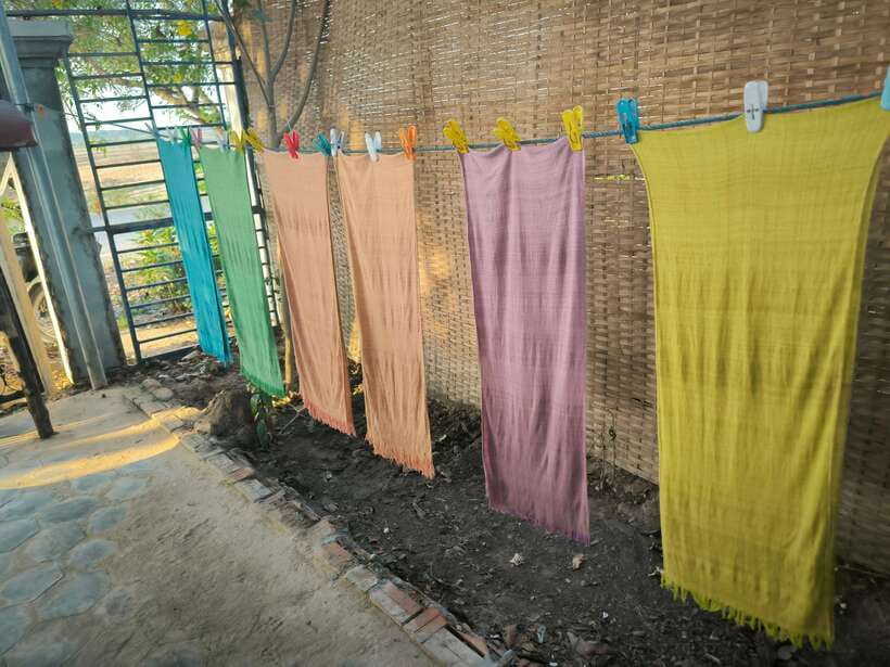Siem Reap Lotus Silk Farm Discovery tour & Lake experience - The boutique and the question of buying silk