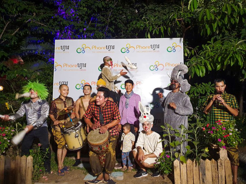 Siem Reap: Phare, the Cambodian Circus Show Tickets - The Phare Insider backstage option