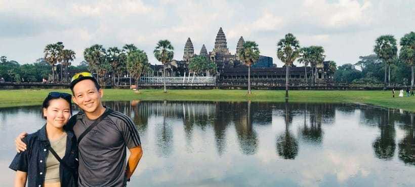 Siem Reap: Private Angkor Wat & Bakheng Mountain Sunset Tour - The short ride to Phnom Bakheng