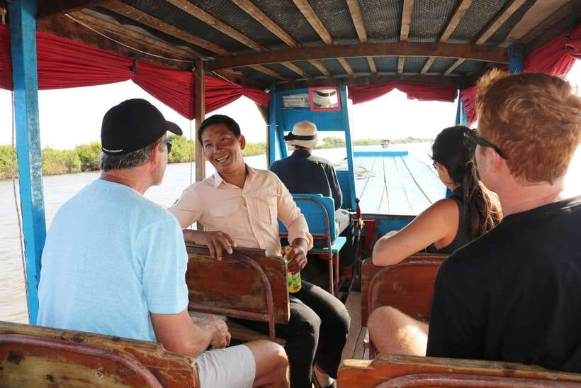 Siem Reap: Tonle Sap Lake - Fishing Village & Flooded Forest - Arriving at Kampong Phluk’s stilt villages