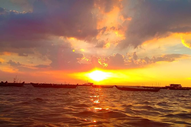 Siem Reap, Tonle Sap Lake, Kompong Phluk, Floating Village Tour - Floating forests and the open-air boat