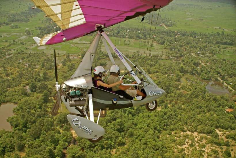 Sky Venture Microlight Siem Reap - What the 30-Minute Flight Covers