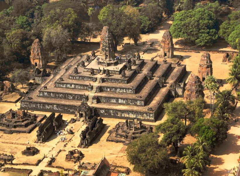 Sky Venture Microlight Siem Reap - Angkor Wat From Above