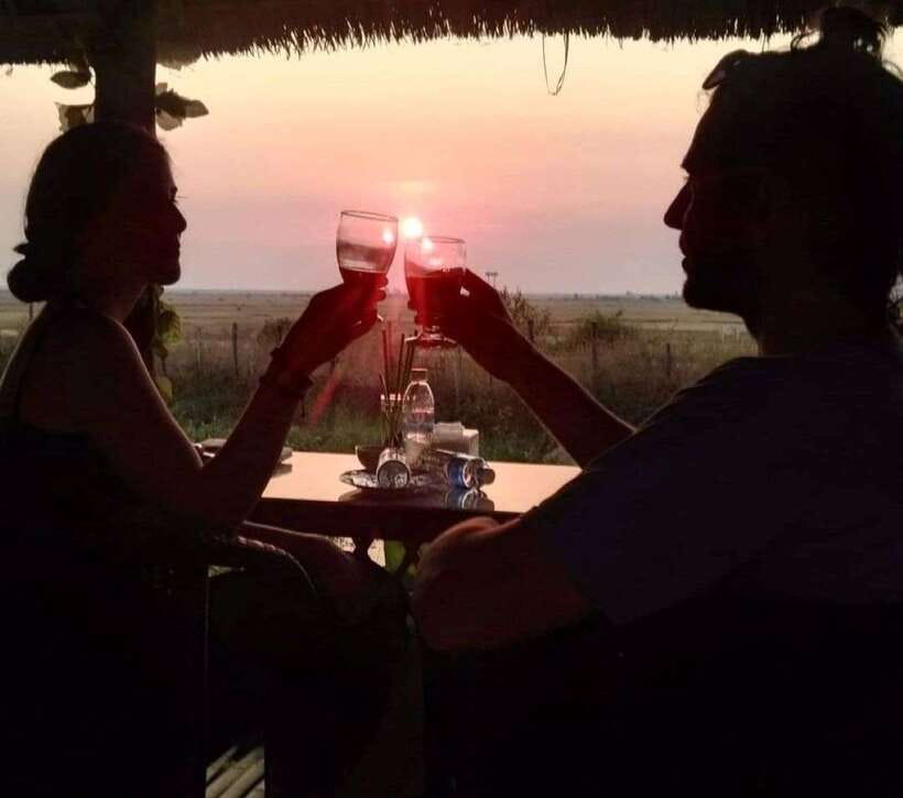Small Group Countryside Sunset Bike Tours - Preparing the bikes and finding the right pace