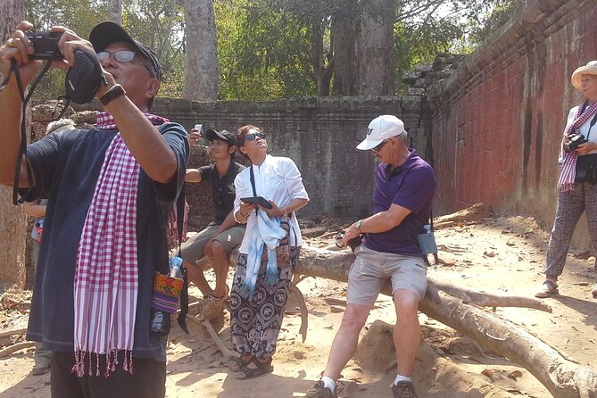Sun Rise at Angkor Wat Small Group Day Tour from Siem Reap - Angkor Thom’s terraces and quieter moments